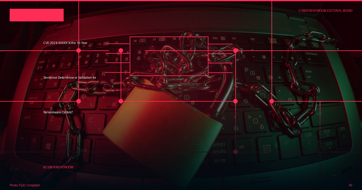 CVE-2024-XXXXX: Is the 16-Year Sentence Deterrence or Validation for Ransomware Cartels?