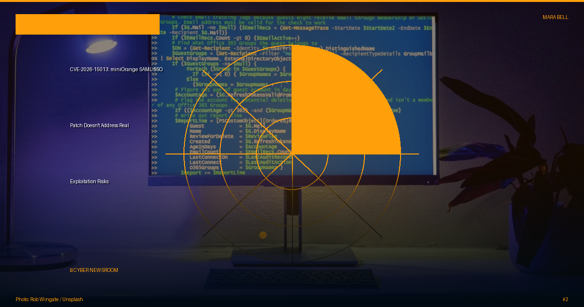 CVE-2026-15013: miniOrange SAML SSO Patch Doesn't Address Real Exploitation Risks