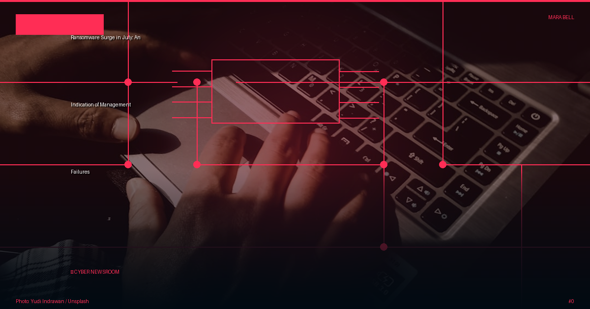 Ransomware Surge in July: An Indication of Management Failures