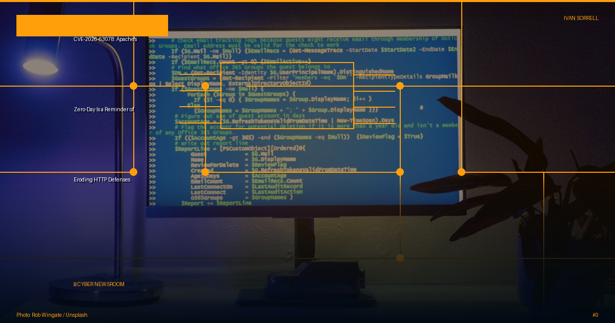 CVE-2026-63078: Apache's Zero-Day Is a Reminder of Eroding HTTP Defenses