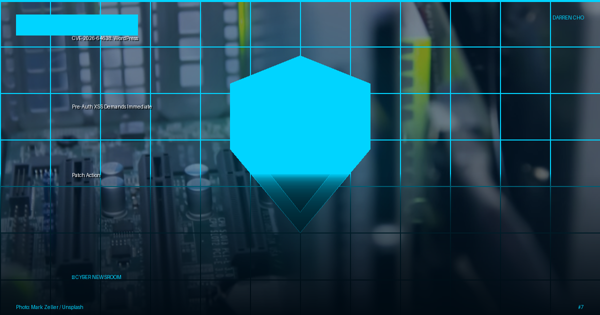 CVE-2026-64638: WordPress Pre-Auth XSS Demands Immediate Patch Action