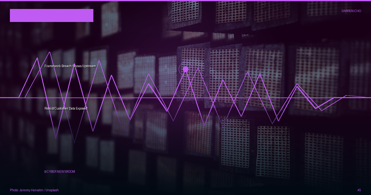 Framework Breach Shows Upstream Risks — Customer Data Exposed