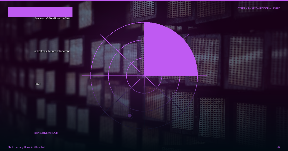 Framework's Data Breach: A Case of Upstream Failure or Inherent Risk?
