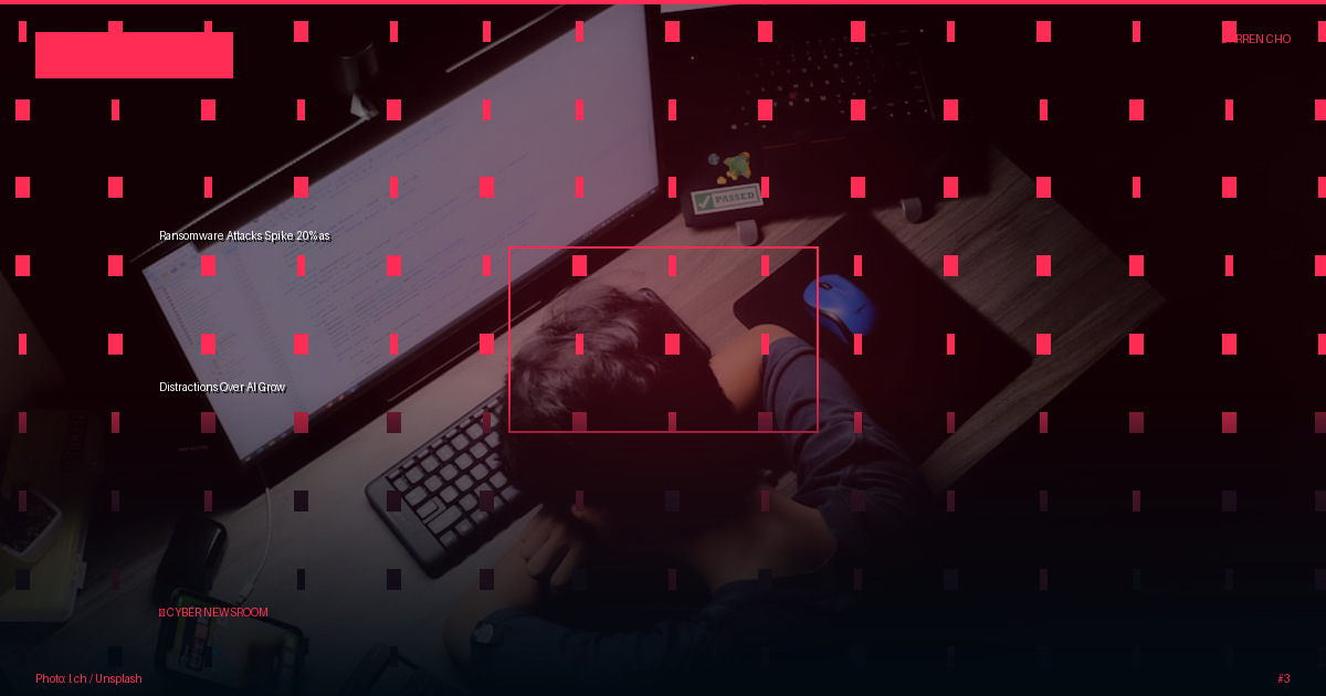Ransomware Attacks Spike 20% as Distractions Over AI Grow
