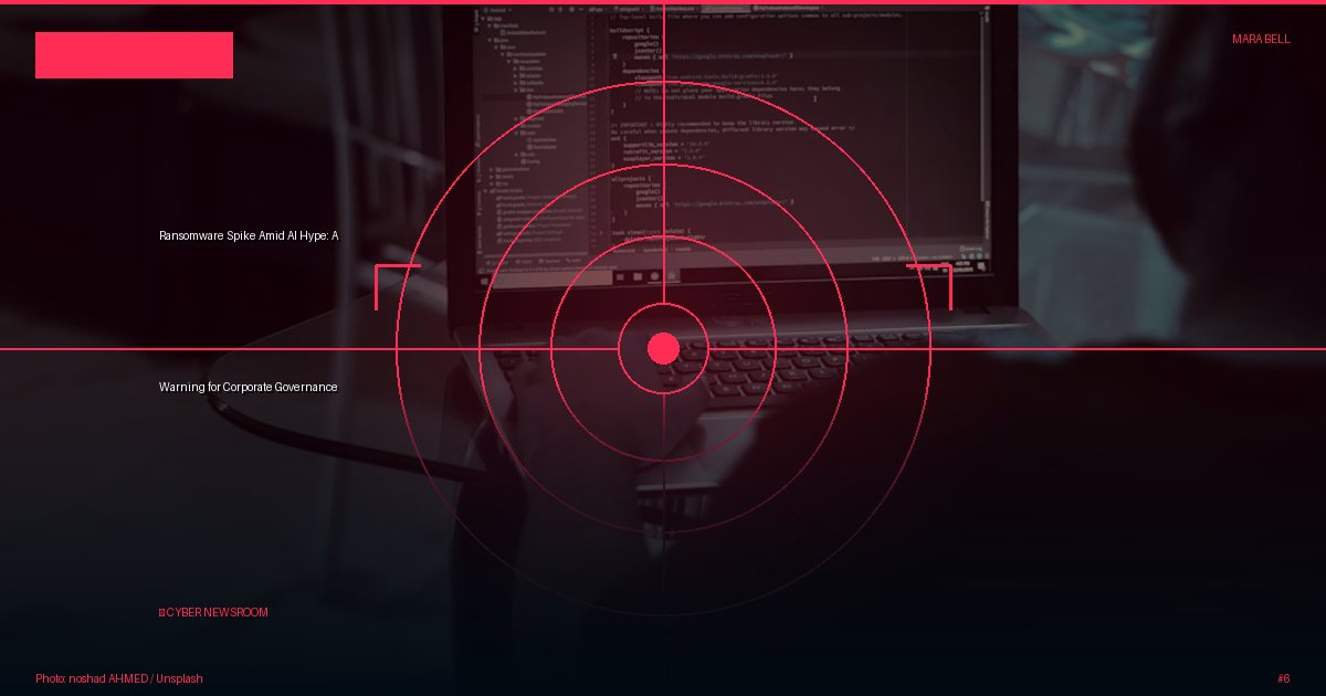 Ransomware Spike Amid AI Hype: A Warning for Corporate Governance