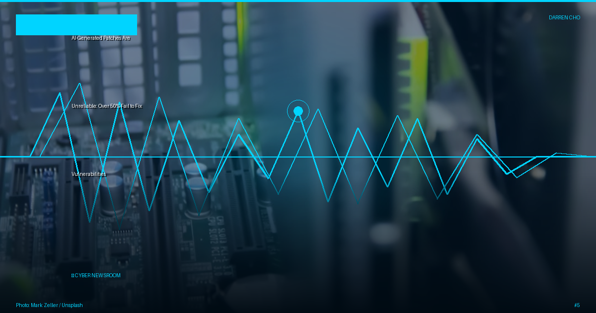 AI-Generated Patches Are Unreliable: Over 50% Fail to Fix Vulnerabilities