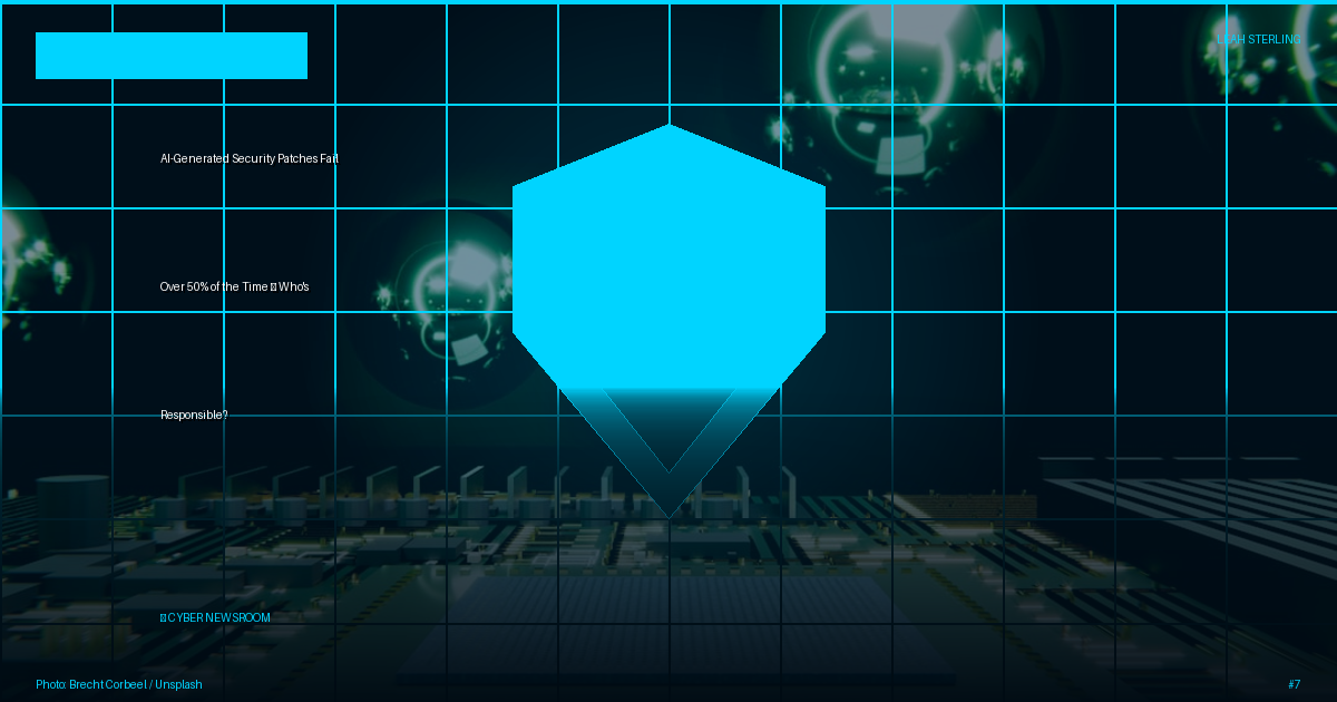 AI-Generated Security Patches Fail Over 50% of the Time — Who's Responsible?