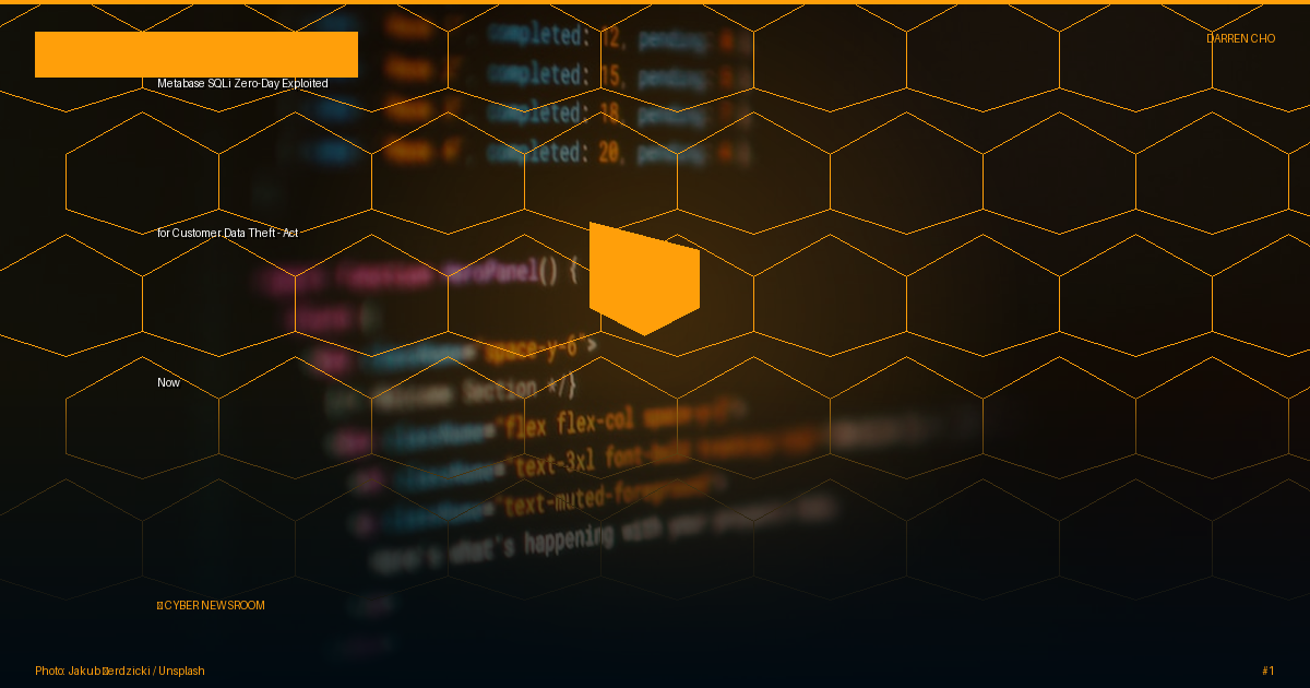 Metabase SQLi Zero-Day Exploited for Customer Data Theft - Act Now