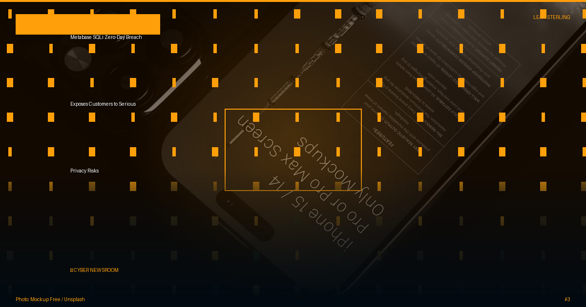 Metabase SQLi Zero-Day Breach Exposes Customers to Serious Privacy Risks