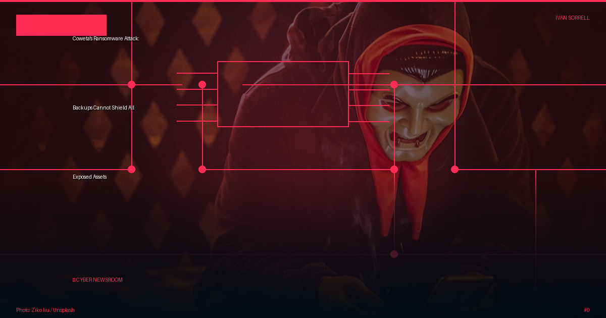 Coweta's Ransomware Attack: Backups Cannot Shield All Exposed Assets