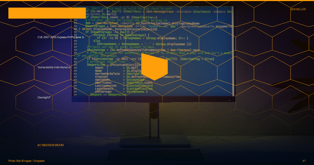 CVE-2007-3205 Exposes PHP's Flaws: Is Vulnerability Intentional or Oversight?