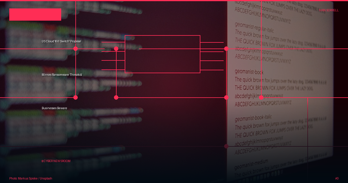 US Cloud 'Kill Switch' Proposal Mirrors Ransomware Threats — Businesses Beware