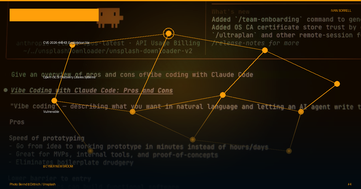 CVE-2026-44943: Exploitation Via Open-iSCSI Discovery Leaves Systems Vulnerable