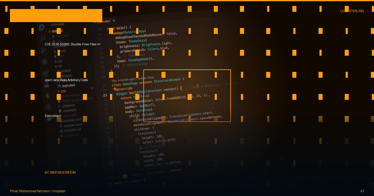 CVE-2026-55995: Double-Free Flaw in open-iscsi Risks Arbitrary Code Execution