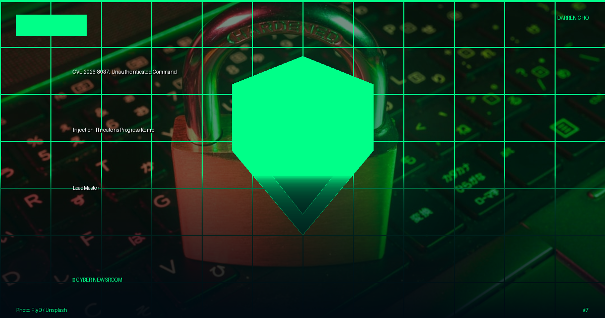 CVE-2026-8037: Unauthenticated Command Injection Threatens Progress Kemp LoadMaster
