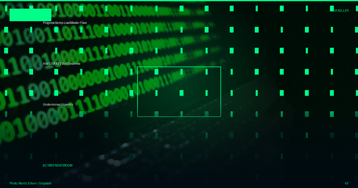 Progress Kemp LoadMaster Flaw Hits CISA KEV But Evidence Undermines Urgency