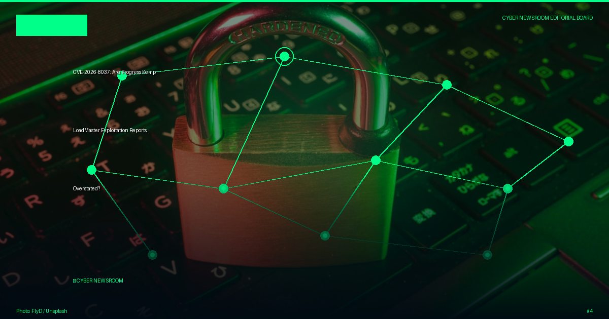 CVE-2026-8037: Are Progress Kemp LoadMaster Exploitation Reports Overstated?