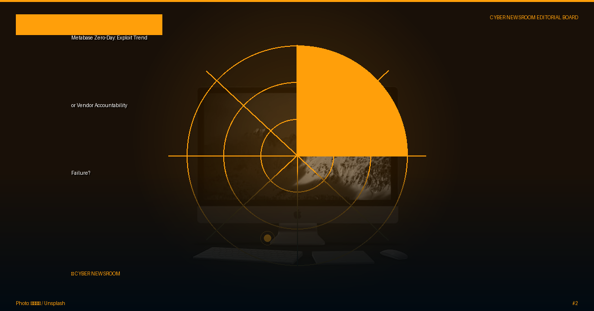 Metabase Zero-Day: Exploit Trend or Vendor Accountability Failure?