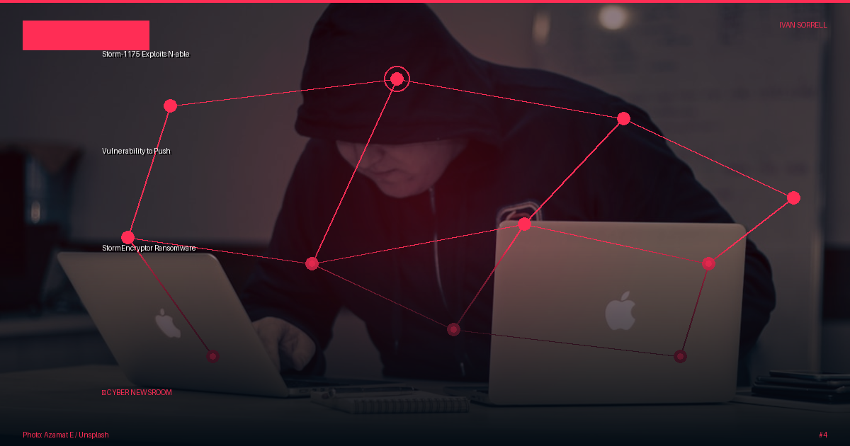 Storm-1175 Exploits N-able Vulnerability to Push StormEncryptor Ransomware