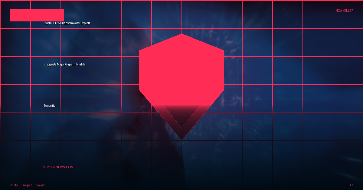 Storm-1175's Ransomware Exploit Suggests Major Gaps in N-able Security