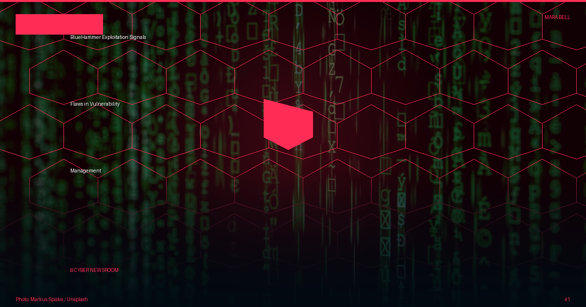 BlueHammer Vulnerability Exposes Flaws in Vulnerability Management Practices