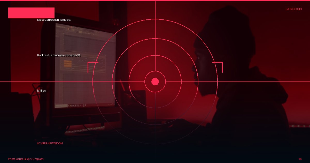Nidec Corporation Targeted: Blackfield Ransomware Demands $2 Million