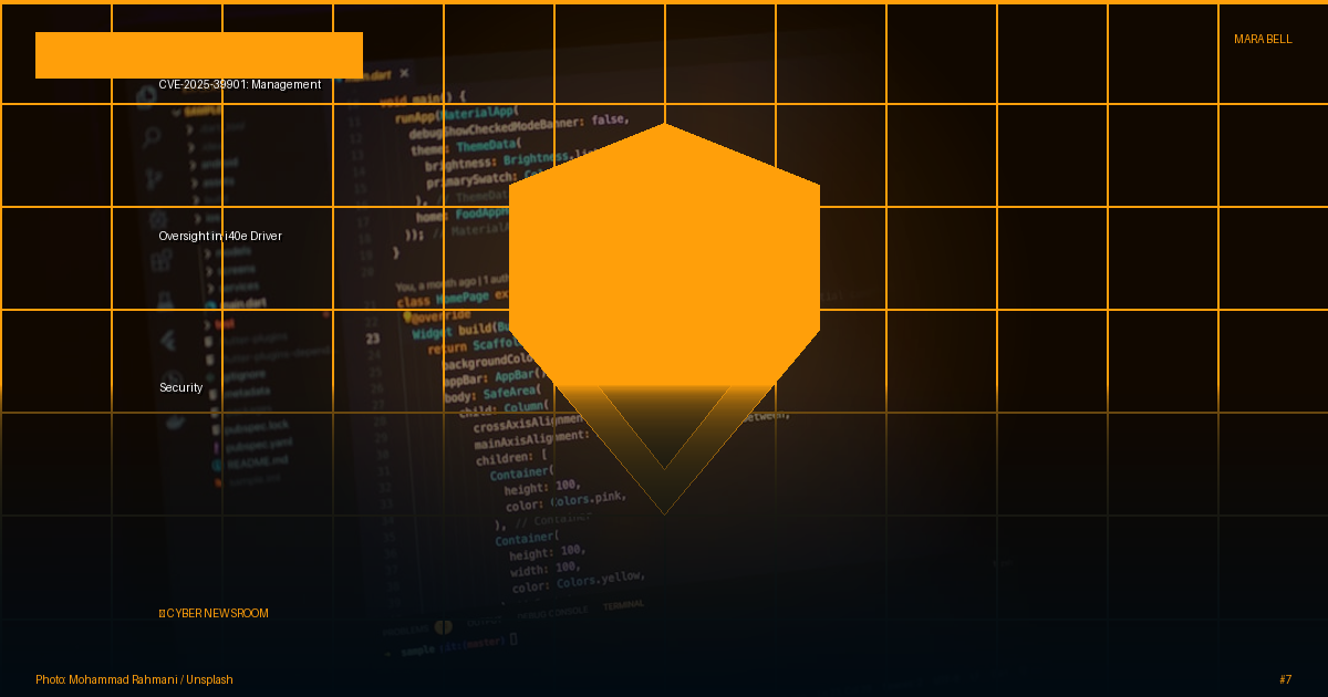 CVE-2025-39901: Critical Oversights in i40e Driver Management