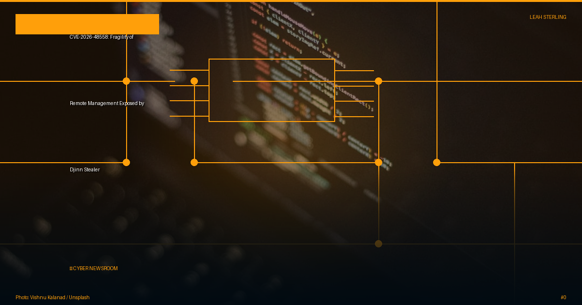 CVE-2026-48558: Fragility of Remote Management Exposed by Djinn Stealer