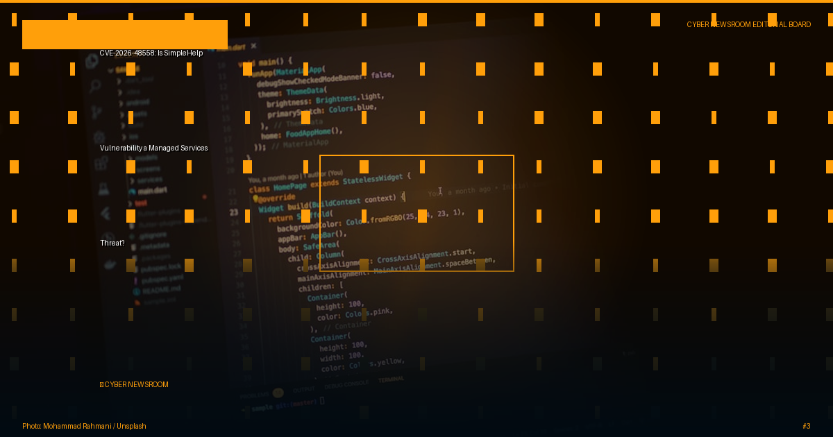 CVE-2026-48558: Is SimpleHelp Vulnerability a Managed Services Threat?