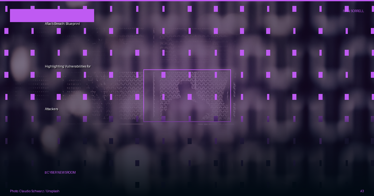 Aflac’s Breach: Blueprint Highlighting Vulnerabilities for Attackers