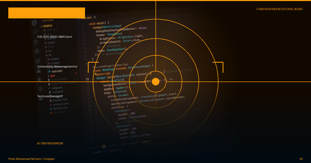 CVE-2025-39932 SMB Client Vulnerability: Mismanagement or Technical Oversight?