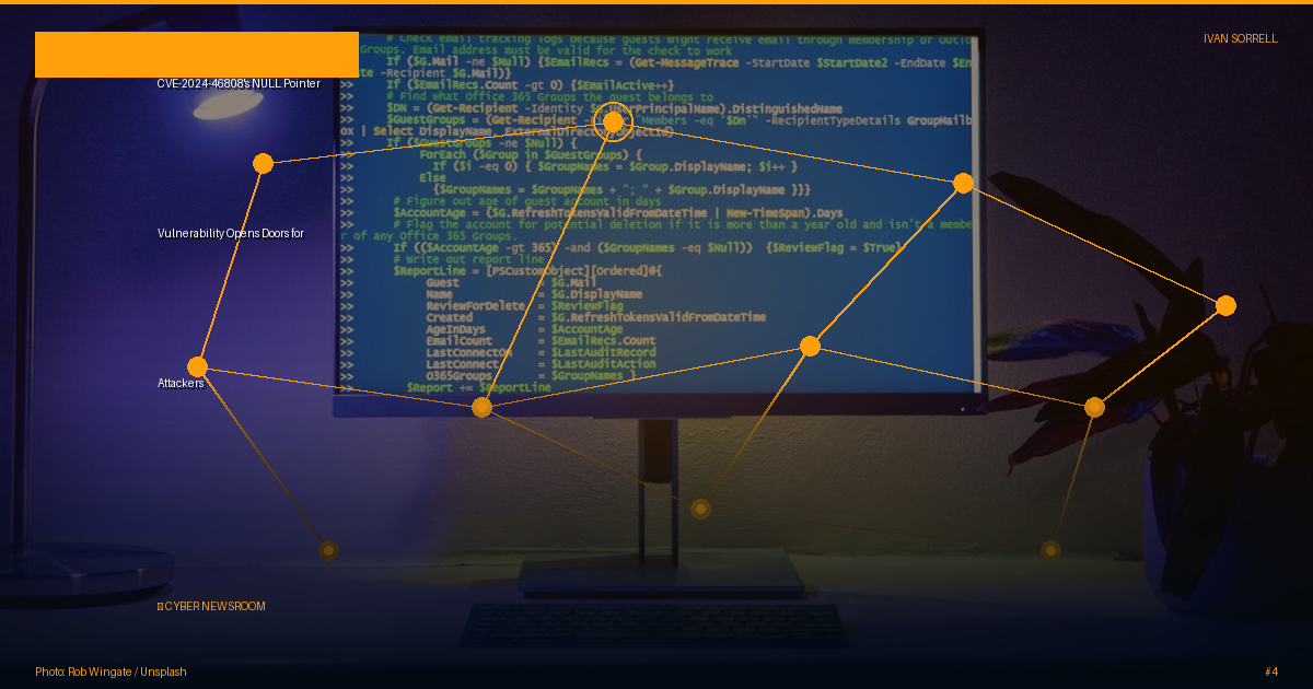 CVE-2024-46808's NULL Pointer Vulnerability Opens Doors for Attackers