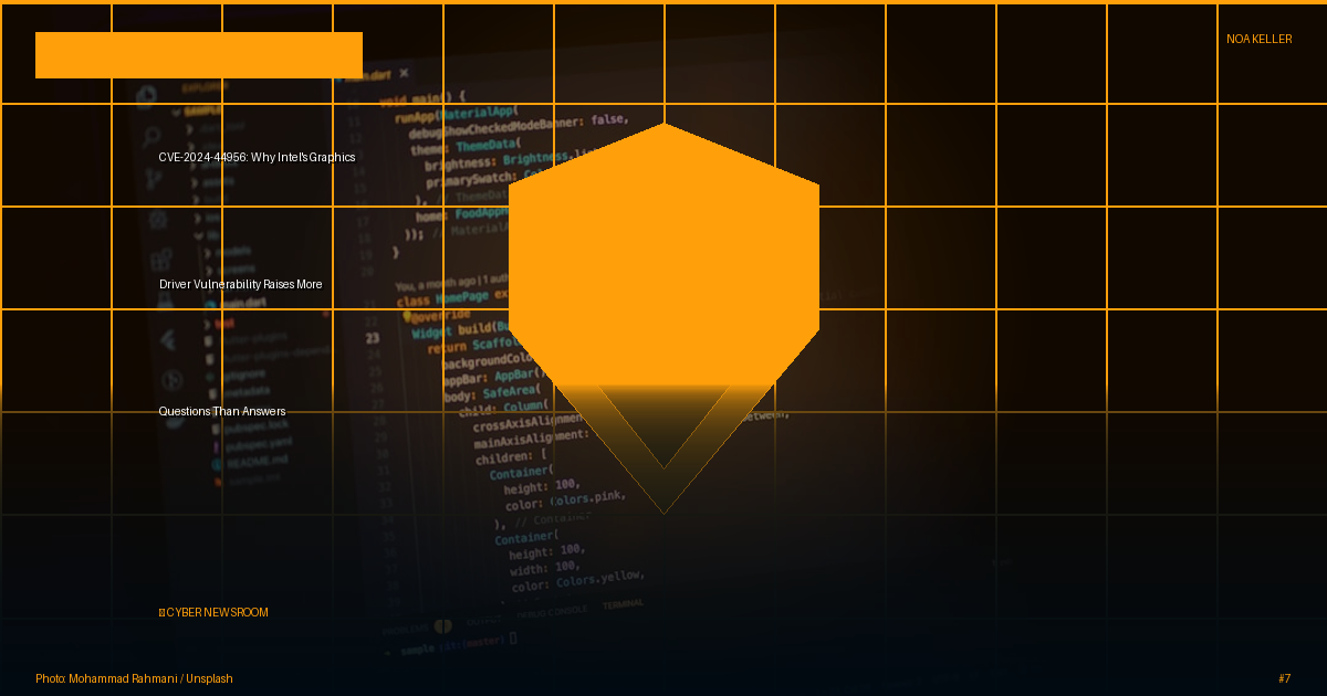 CVE-2024-44956: Why Intel's Graphics Driver Vulnerability Raises More Questions Than Answers