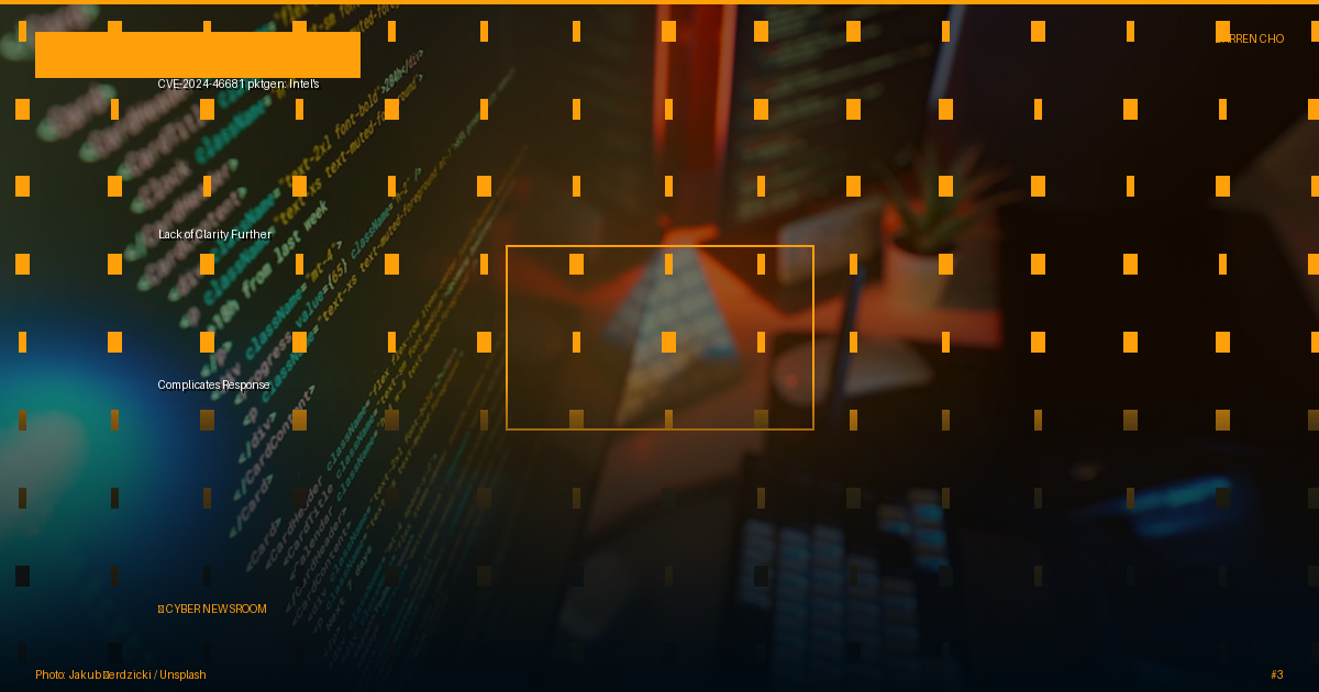 CVE-2024-46681 pktgen: Intel's Lack of Clarity Further Complicates Response