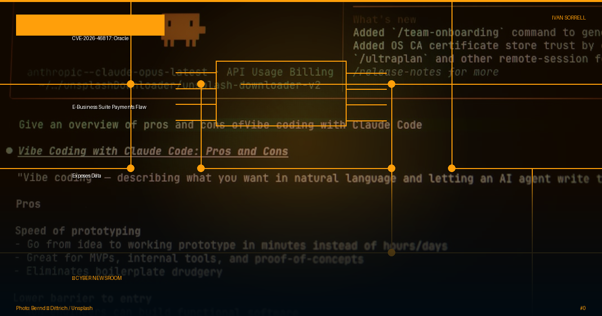 CVE-2026-46817: Oracle E-Business Suite Payments Flaw Exposes Data