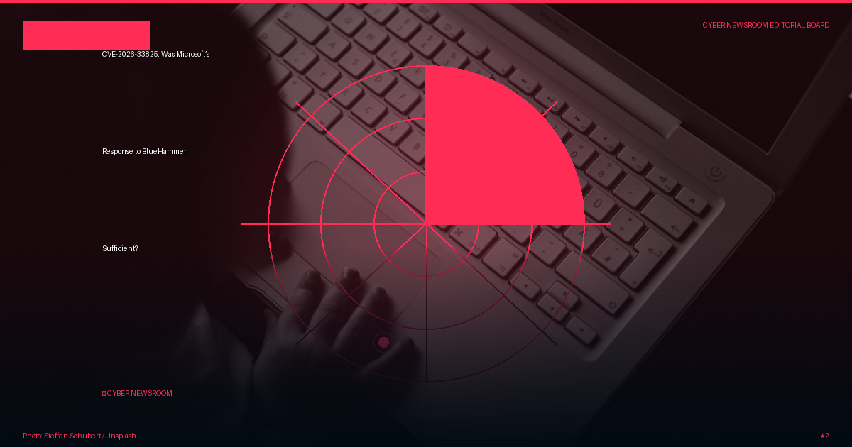 CVE-2026-33825: Was Microsoft’s Response to BlueHammer Sufficient?