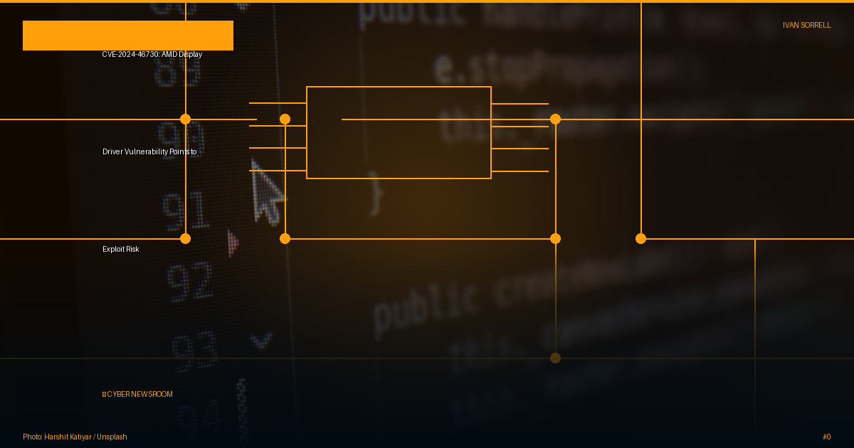 CVE-2024-46730: AMD Display Driver Vulnerability Points to Exploit Risk