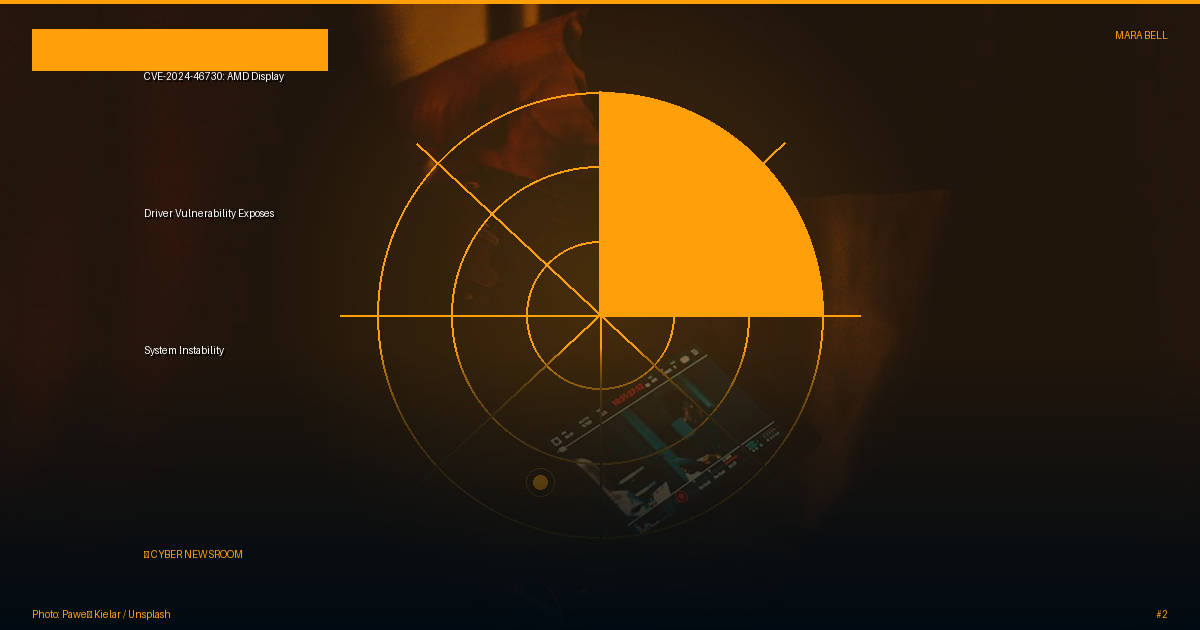 CVE-2024-46730: AMD Display Driver Vulnerability Exposes System Instability