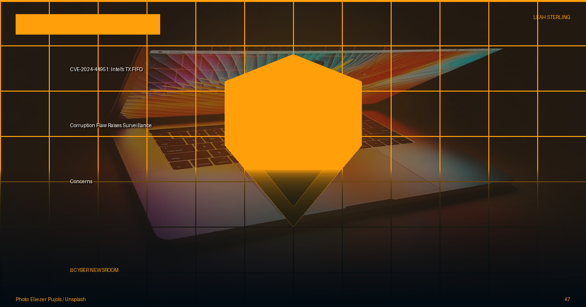 CVE-2024-44951: Intel's TX FIFO Corruption Flaw Raises Surveillance Concerns