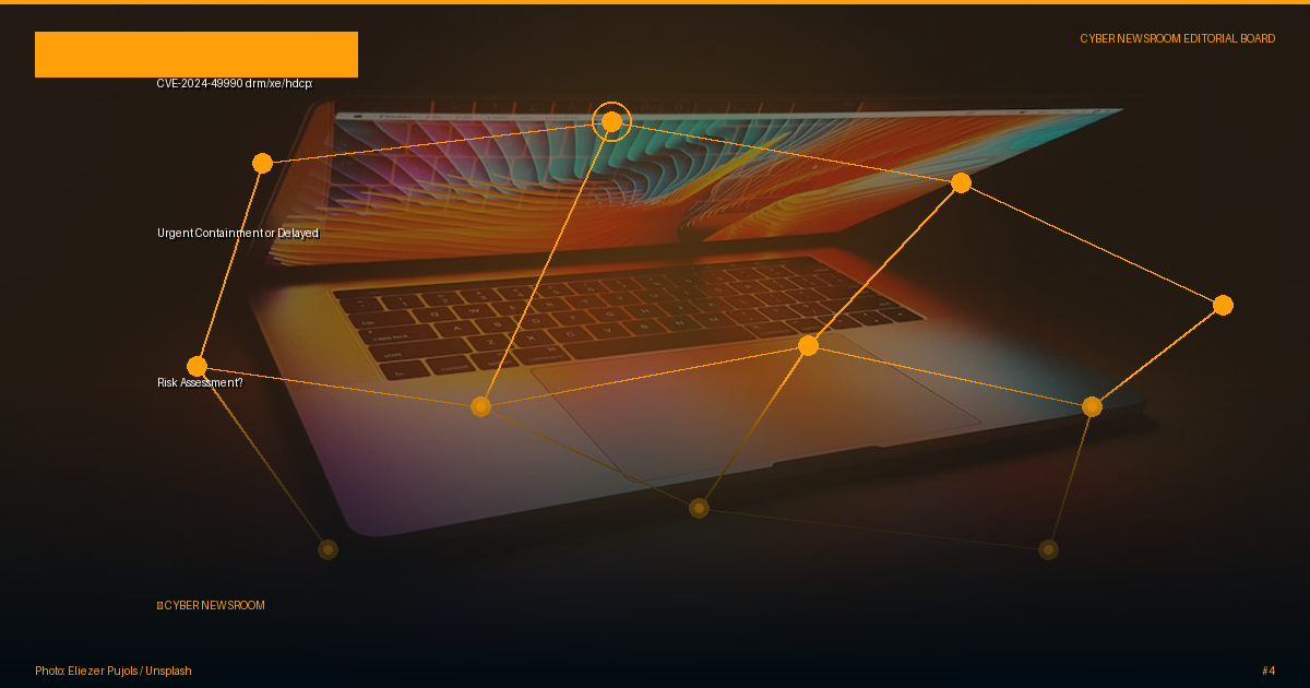 CVE-2024-49990 drm/xe/hdcp: Urgent Containment or Delayed Risk Assessment?