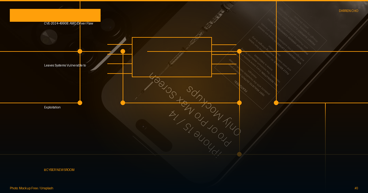 CVE-2024-49908: AMD Driver Flaw Leaves Systems Vulnerable to Exploitation