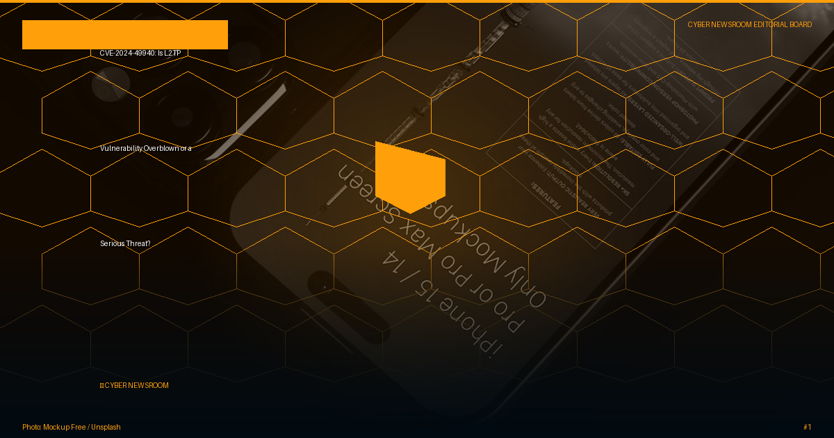 CVE-2024-49940: Is L2TP Vulnerability Overblown or a Serious Threat?