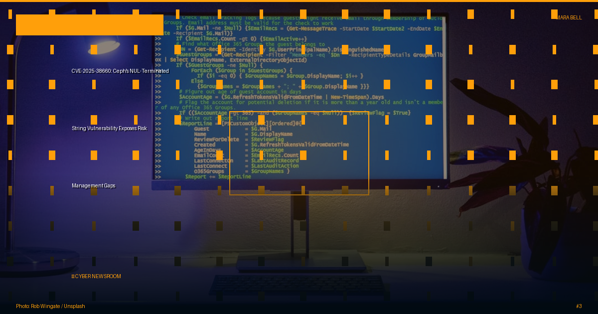 CVE-2025-38660: Ceph's NUL-Terminated String Vulnerability Exposes Risk Management Gaps