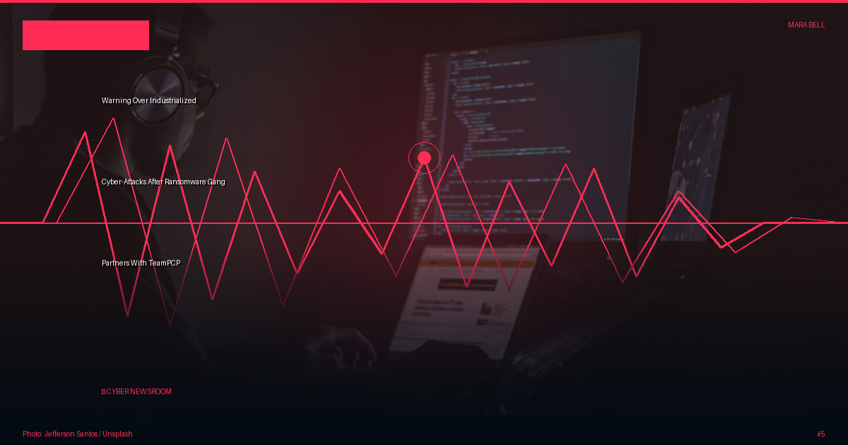 Warning Over Industrialized Cyber-Attacks After Ransomware Gang Partners With TeamPCP