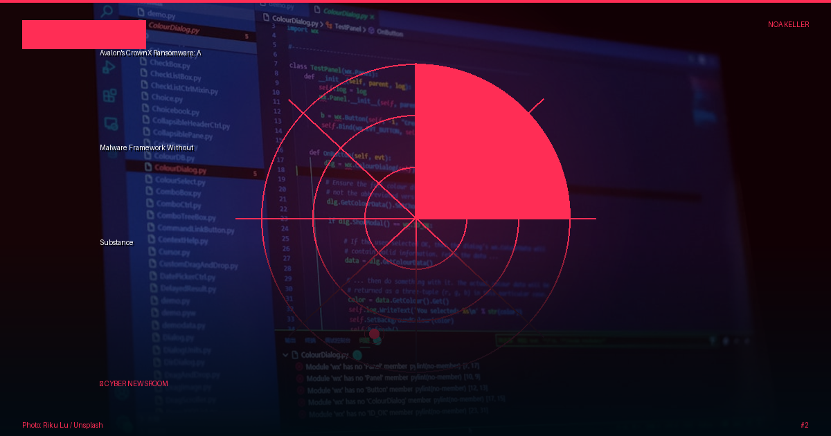 Avalon's CrownX Ransomware: A Malware Framework Without Substance
