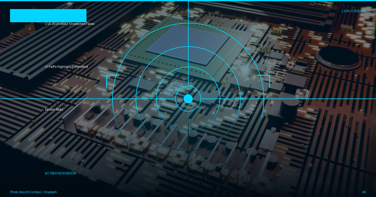 CVE-2026-6682: Unpatched Flaws in FatFs Highlight Embedded Device Risks