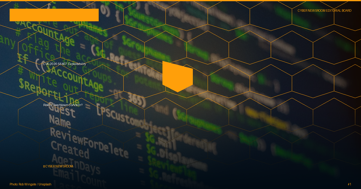 CVE-2026-56407: Exploitability Risk or Overblown Concern?