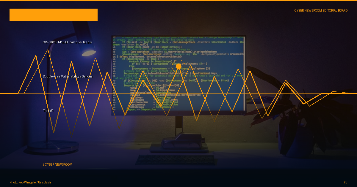 CVE-2026-14164 Libarchive: Is This Double-Free Vulnerability a Serious Threat?