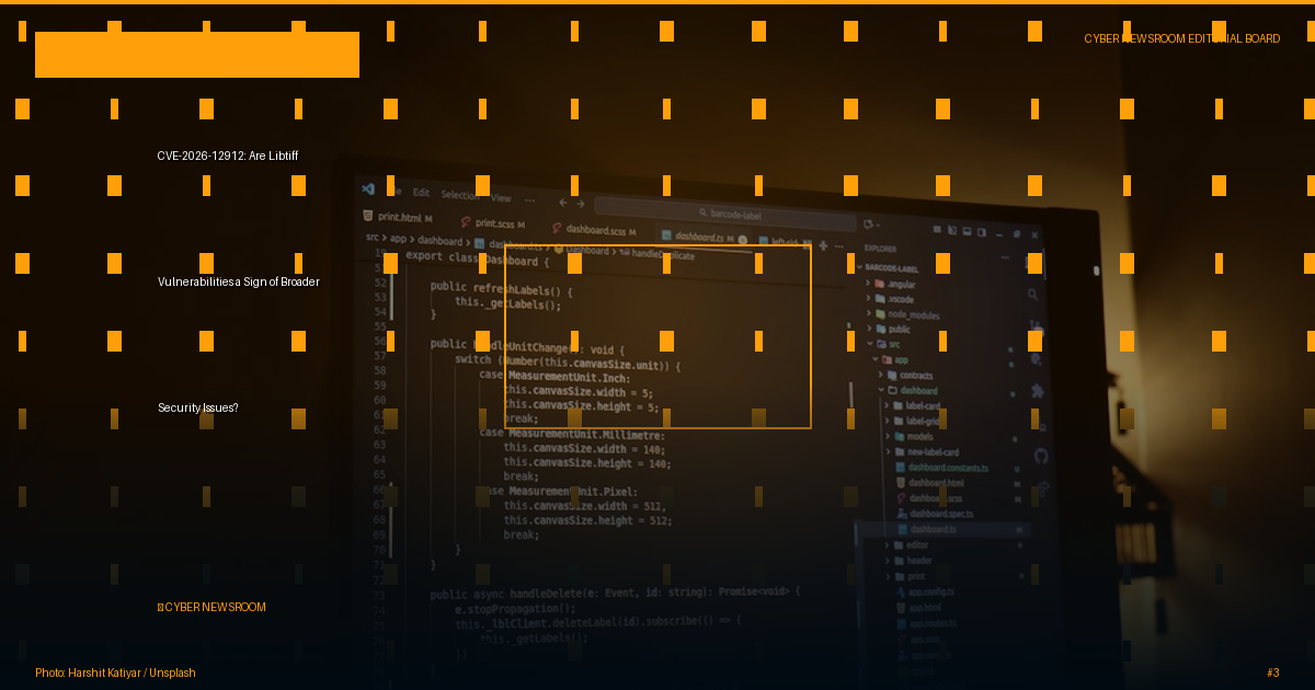 CVE-2026-12912: Are Libtiff Vulnerabilities a Sign of Broader Security Issues?