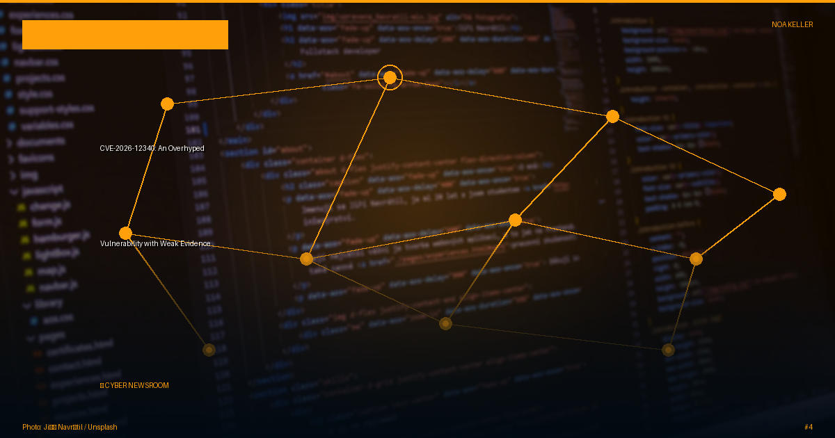 CVE-2026-12340: An Overhyped Vulnerability with Weak Evidence